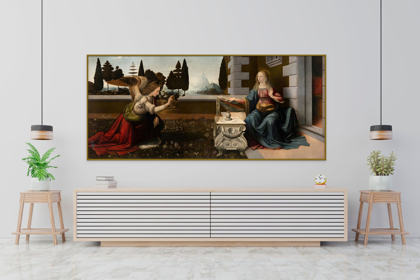 LEONARDO DA VINCI - Annunciation