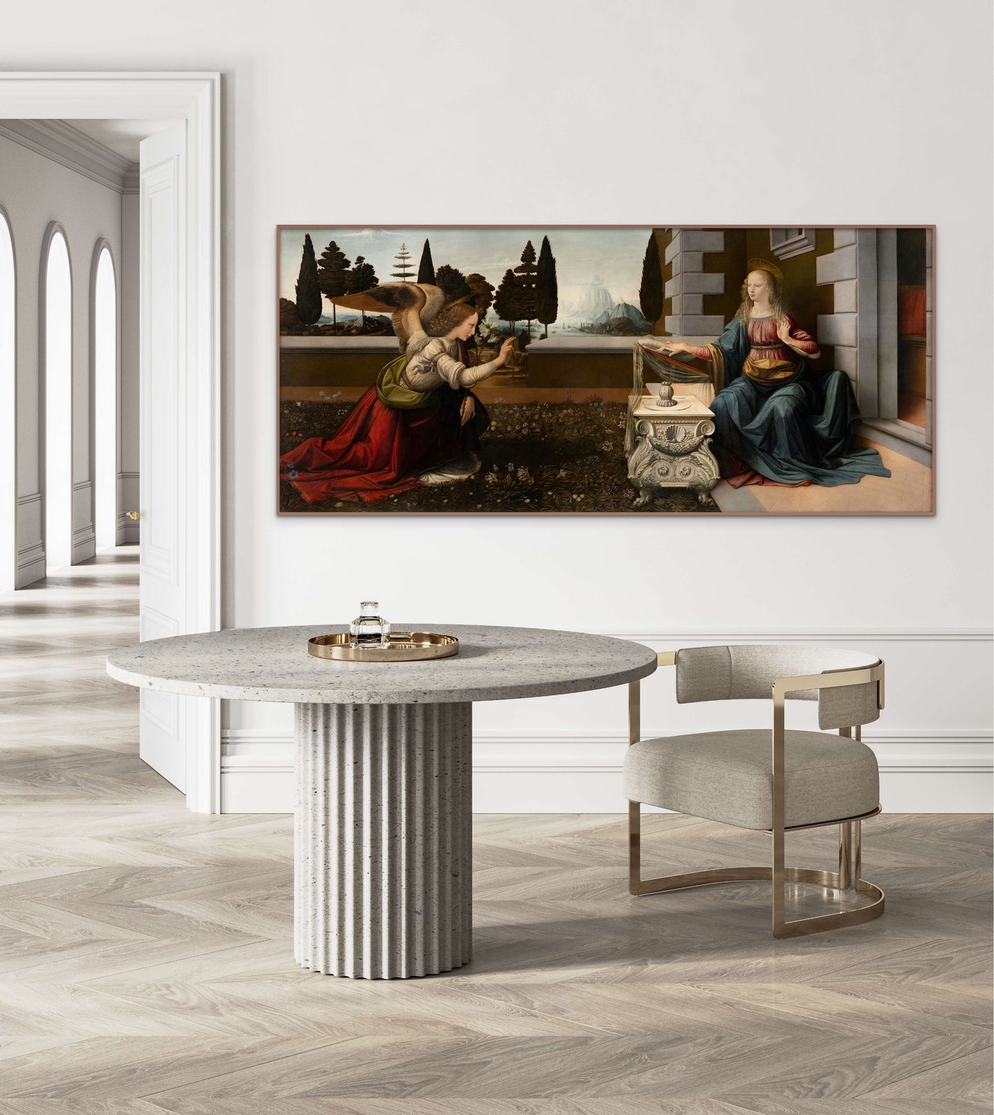 LEONARDO DA VINCI - Annunciation