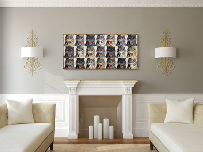 TwentyOne Tigers - 49" x 23"