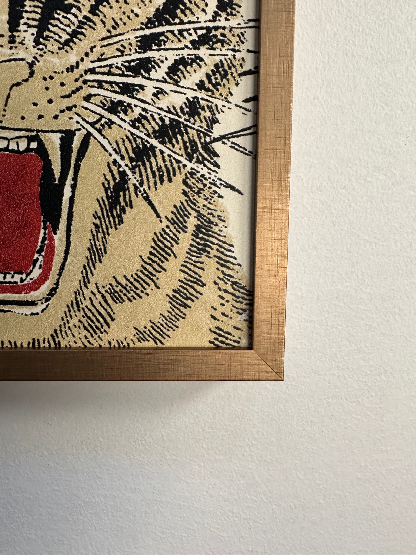 Tiger Trio - 7" x 23"